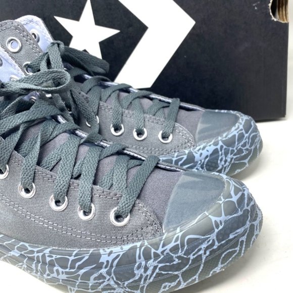 Converse CTAS CX High Top Sneakers Iron Gray For Women's Canvas Shoes A03236C - Picture 9 of 11